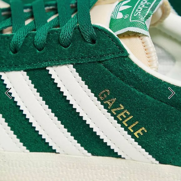 Adidas gazelle 40.5 Female US 7.5 Men GREEN***, 9-9.5 Women - Picture 4 of 5